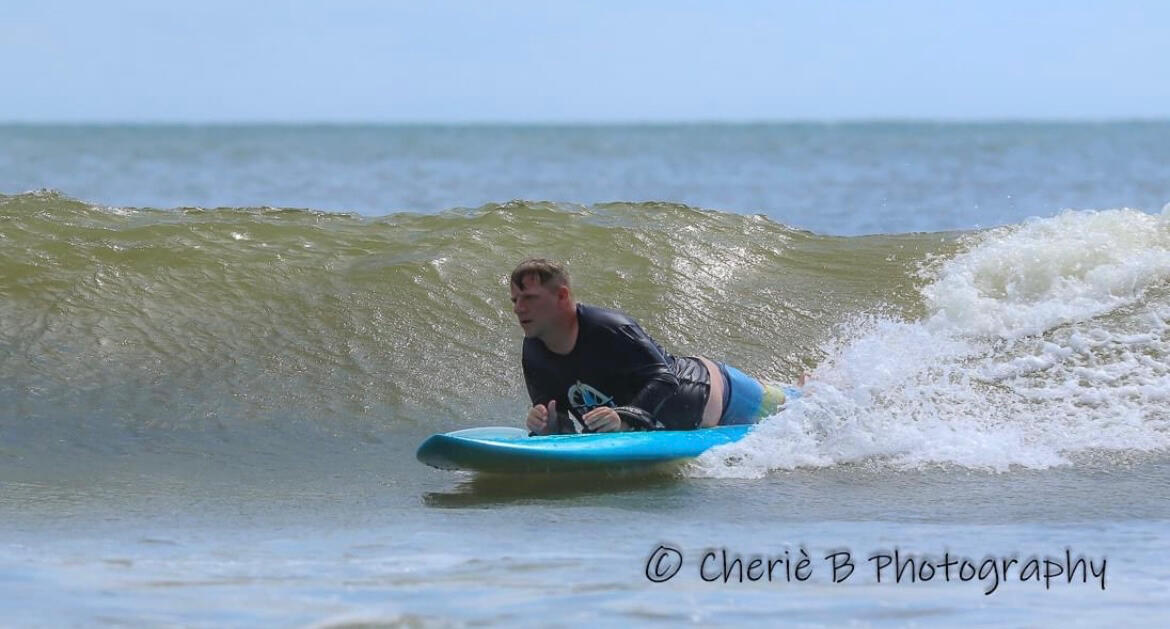 Stoked to partner with the Adaptive Surf Project in SC on occasion to build custom boards for some really cool humans.